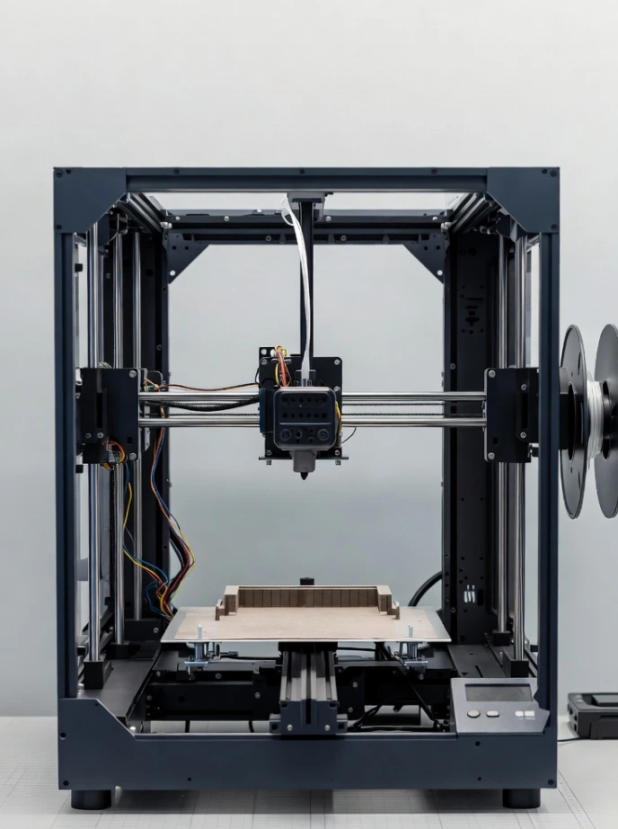 3D printer with technical diagnostics